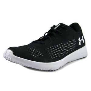 NEW: UA 1297445-001 Rapid Running Black Mesh SZ 9